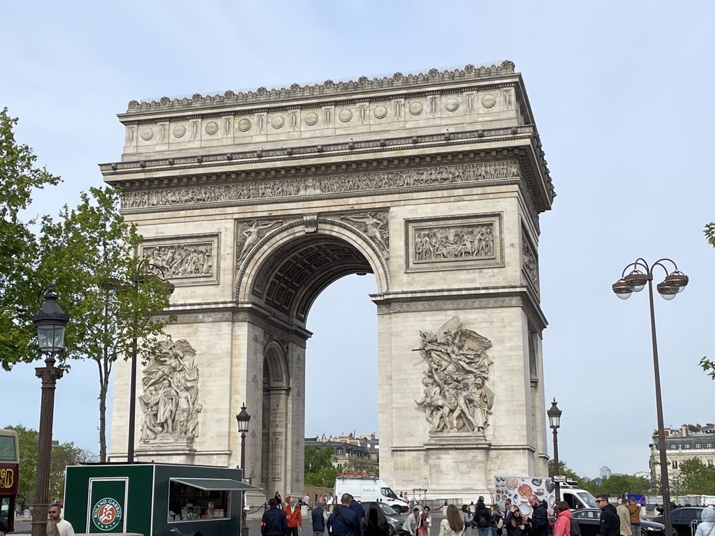 Arc de Triomphe to Palais Garnier