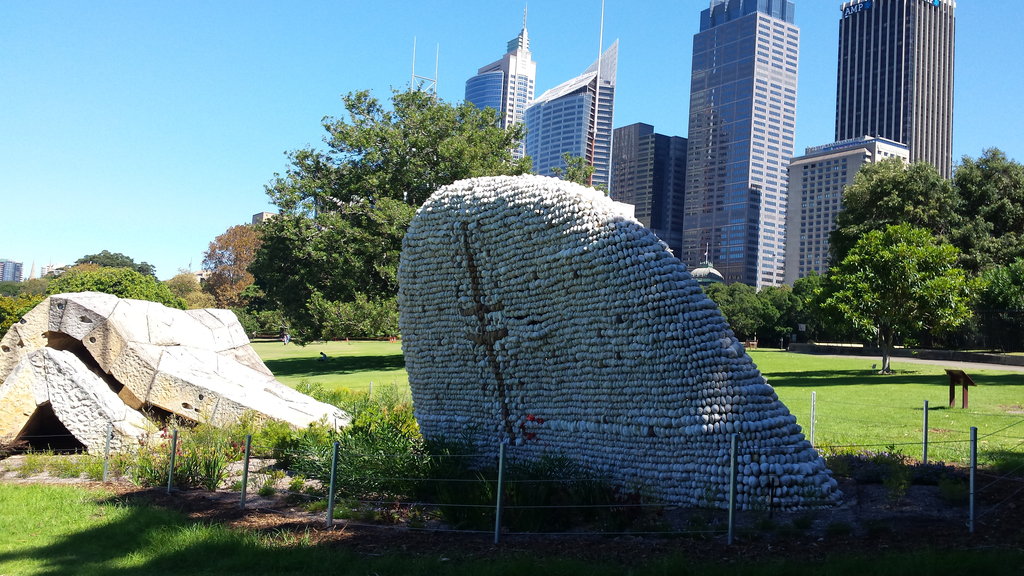 Sculpture in the  Botanic Gard