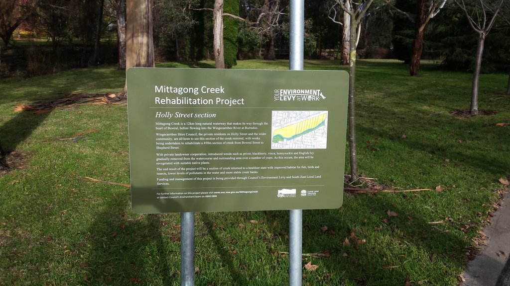 Mittagong Creek Rehabilitation