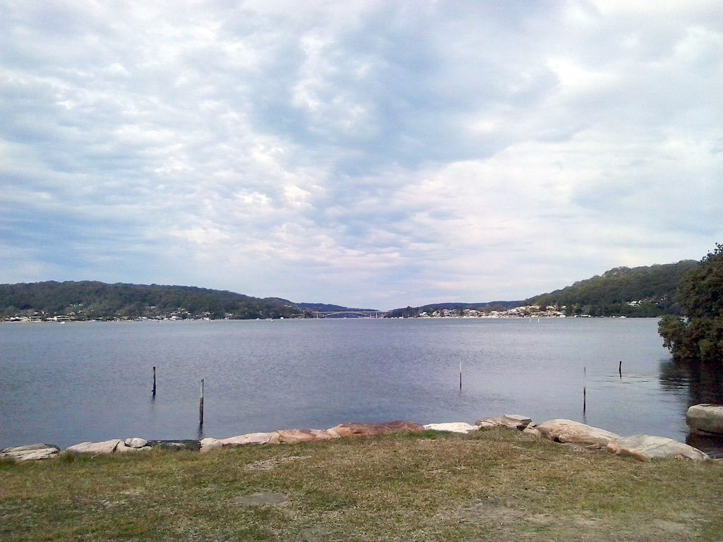 View to Rip-Tide  Bridge