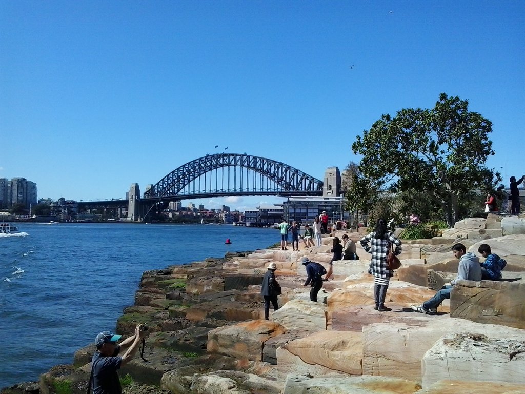 Around the Sydney CBD foreshore