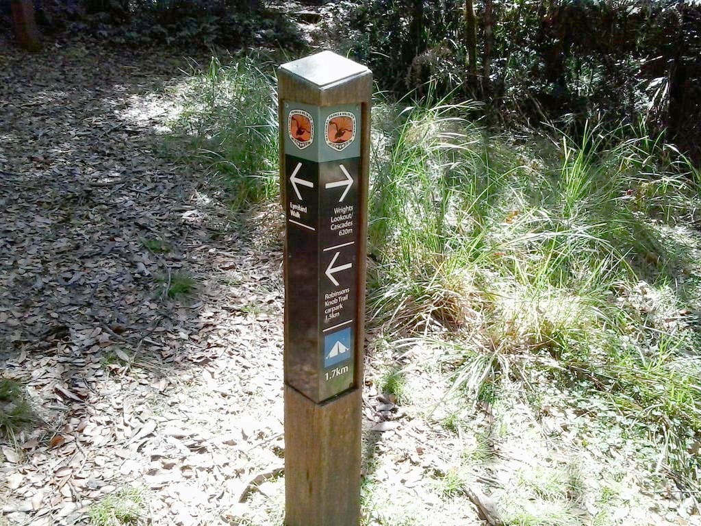 Plenty of sign posts and maps.