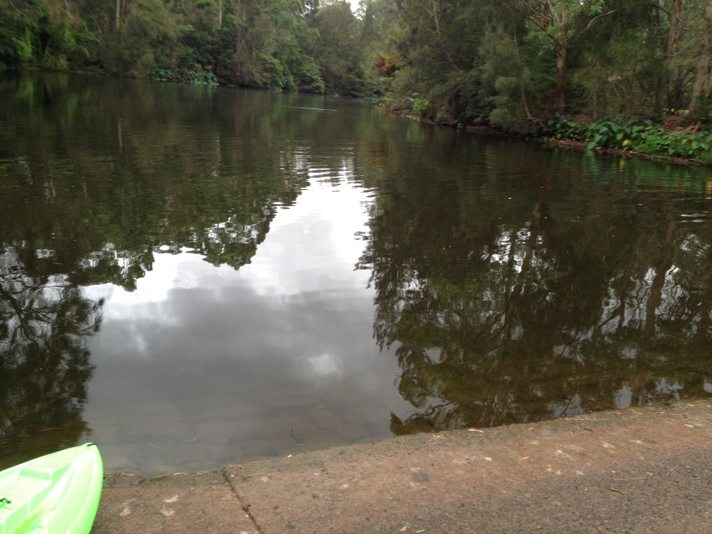 Easy Launching from the weir.