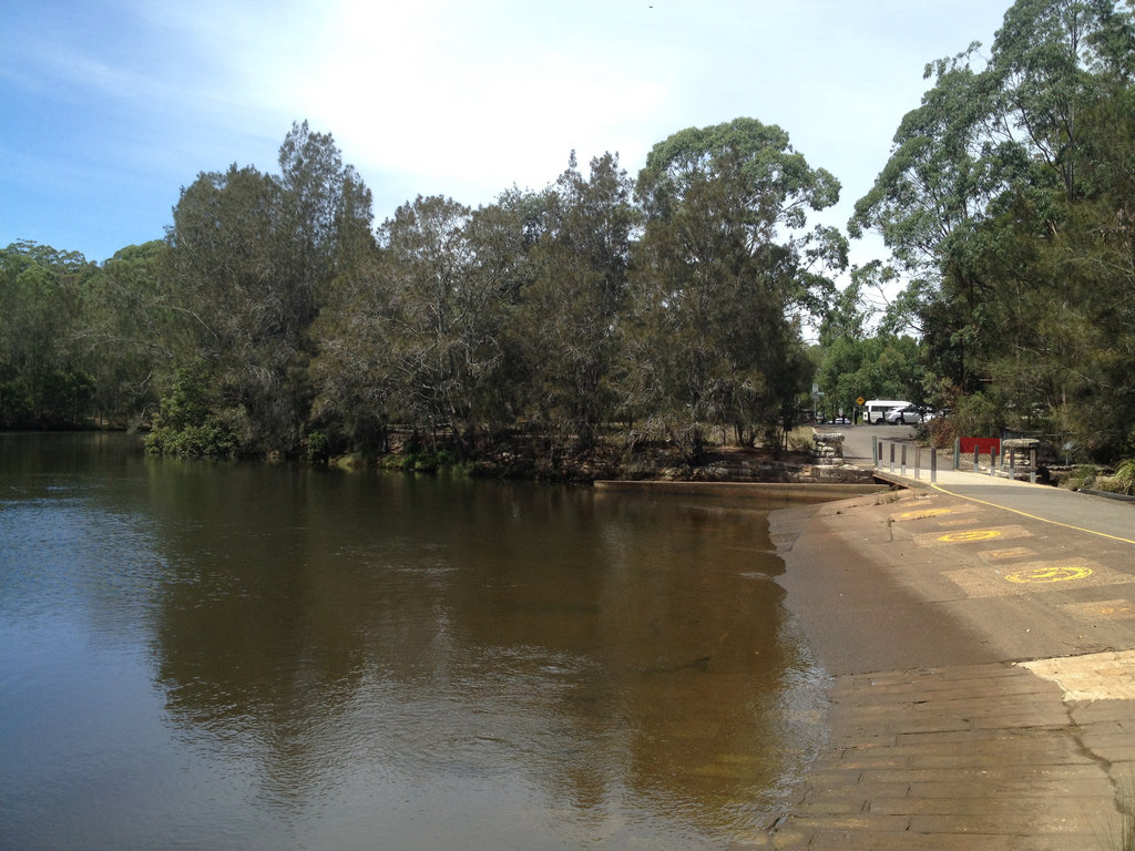 Easy Launching from the weir.