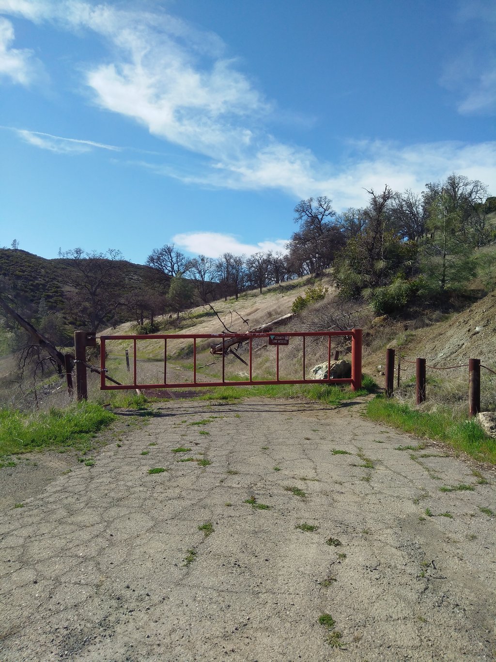 Colusa/Lake County Line