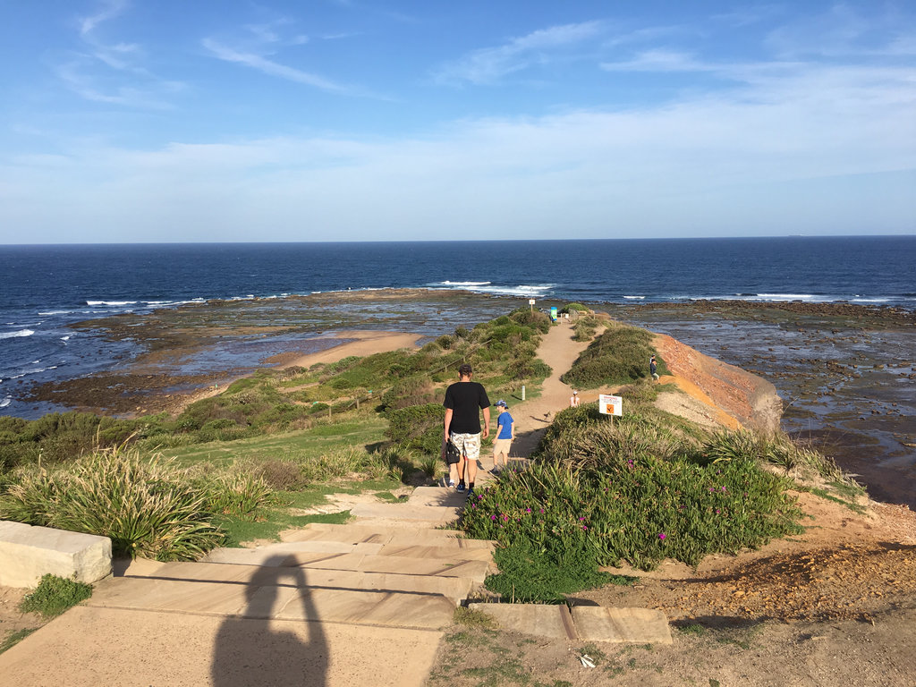 Over and Around Long Reef.