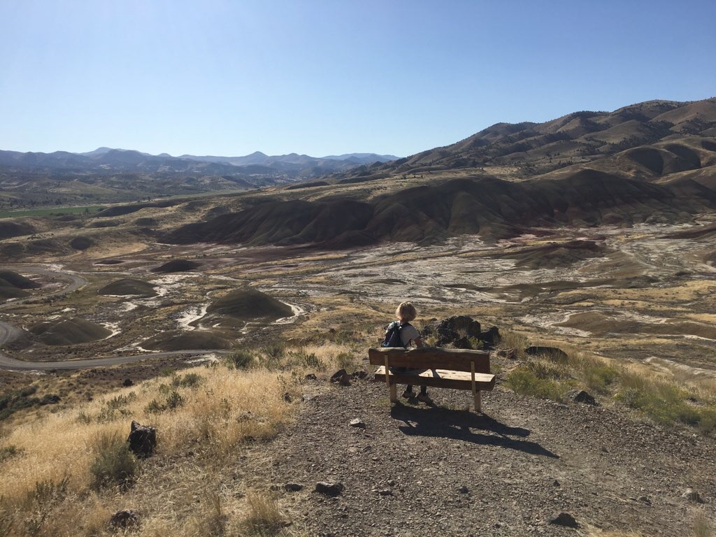 painted hills carrol rim trail